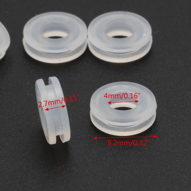 10Pcs/set Super Soft Silicone Cushion Pads Silicone Earring Cushions Piercing