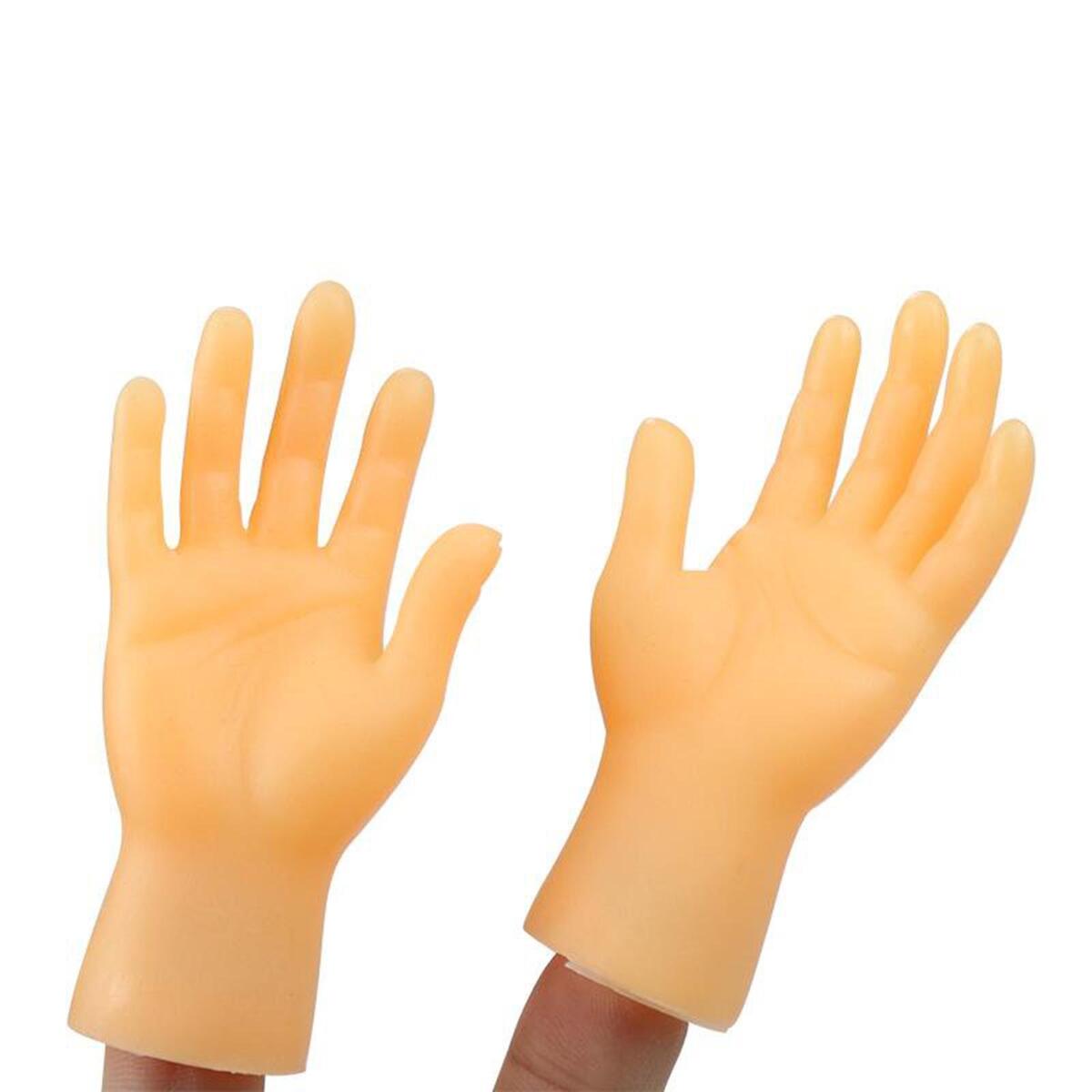 Small Finger Hands Puppet Finger  Rubber Puppets for