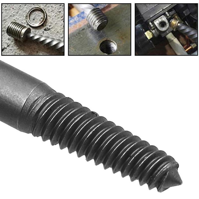 5 Pieces Hex Shank Broken Screwdriver Extractor Set for Removing Stripped Screws