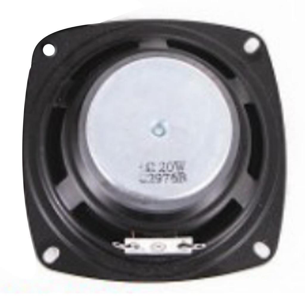 4" inch 4Ohm 20W Full Range Audio Speaker Stereo Woofer Loudspeaker DIY