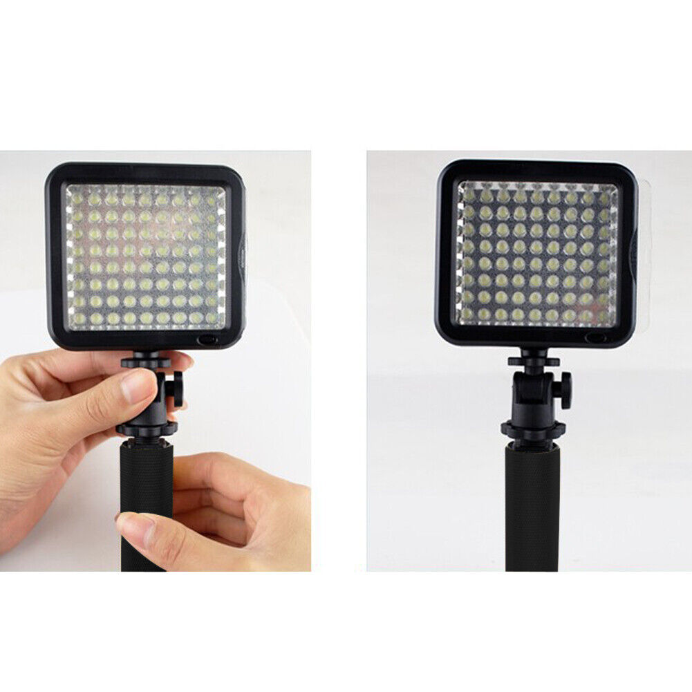 1/4'' Metal Handle Hand Grip Camera SLR DSLR Stabilizer for LED Flashlite