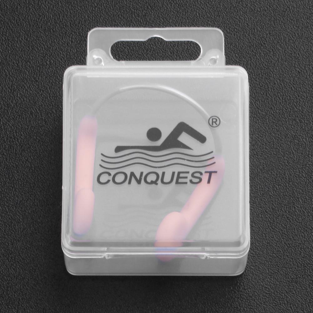 Durable No-skid Soft Silicone Steel Wire Nose Clip for Swimming Diving