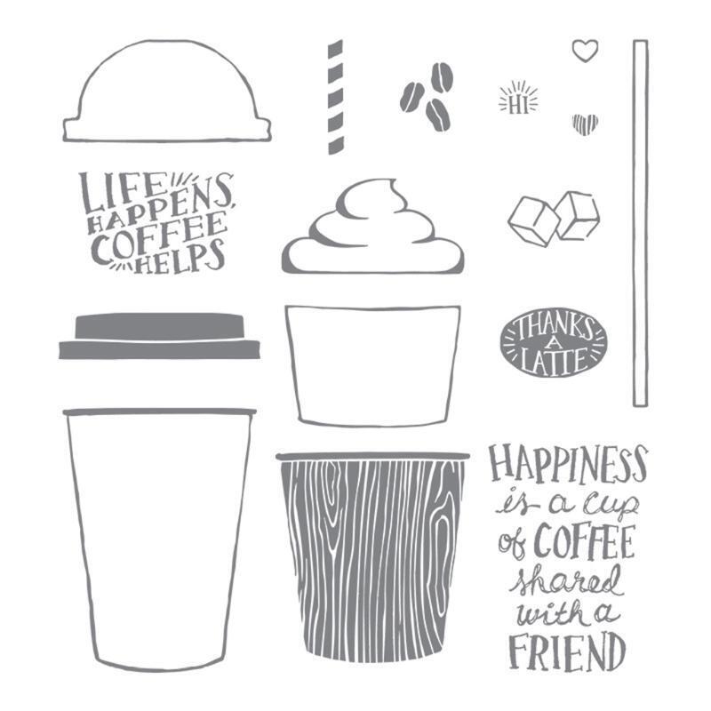 Coffee Cup Silicone Clear Seal Stamp DIY Scrapbooking Emboss Photo Album Decor