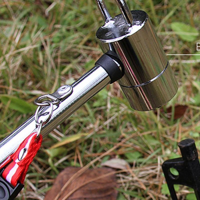 Camping Tent Peg Hammer Tent Nail Puller High Hardness Iron-nickel Alloy Hammer