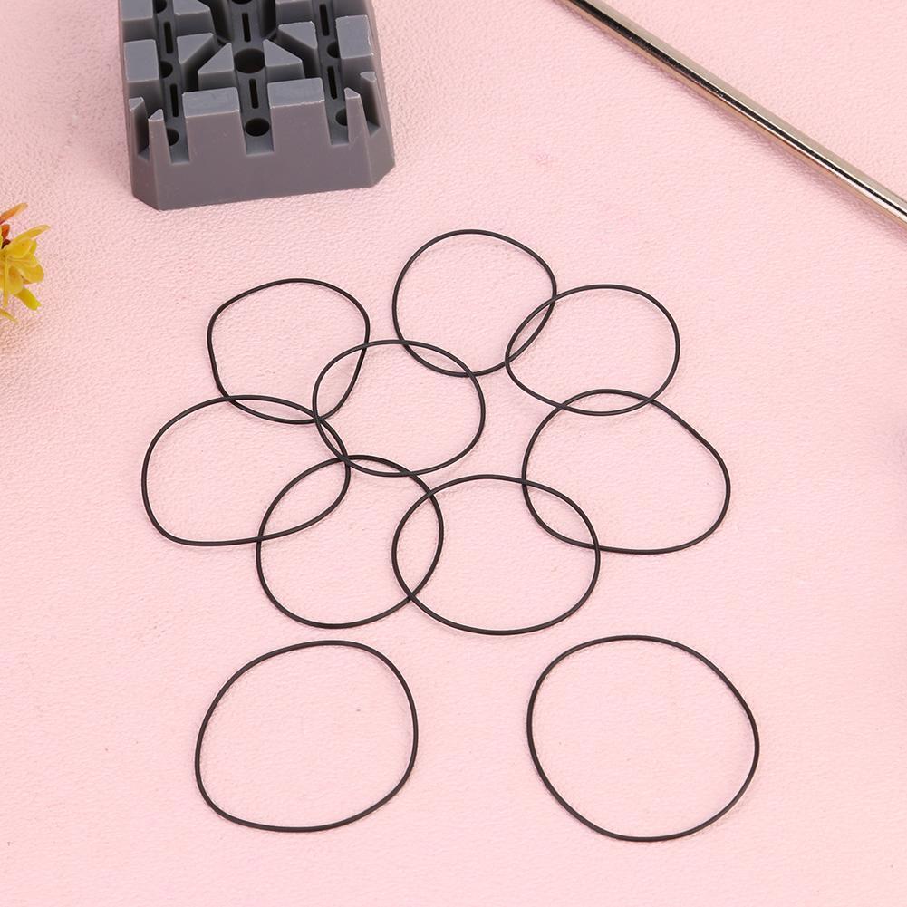 500pcs 0.9mm 31-40mm Rubber O-Ring Watch Back Seal Gasket Watch Repair Tool