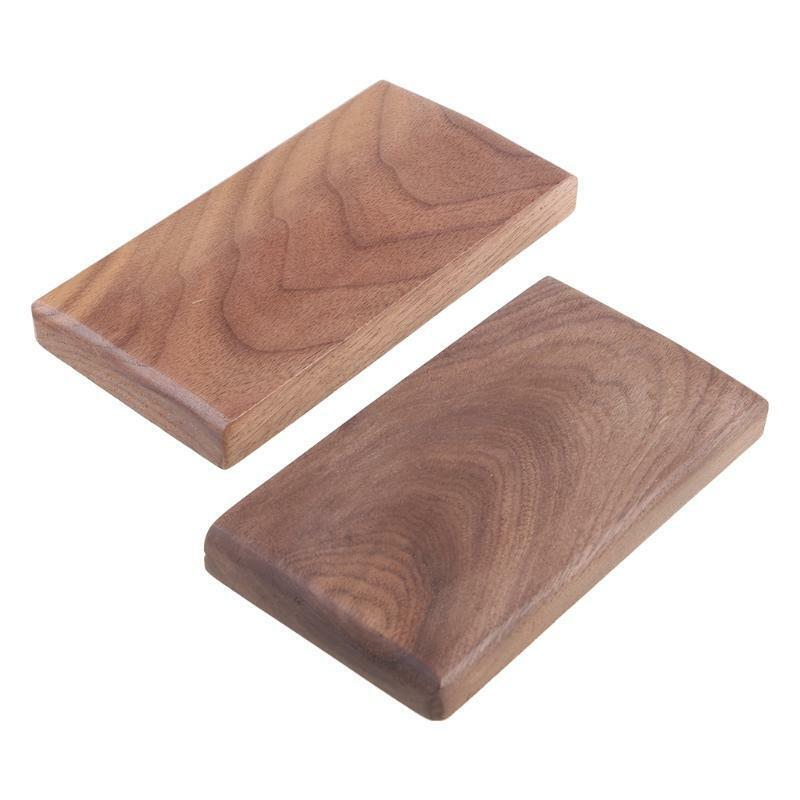 Durable Comfortable Walnut Keyboard Wrist Rest Pain Relief Ergonomic Easy Typing