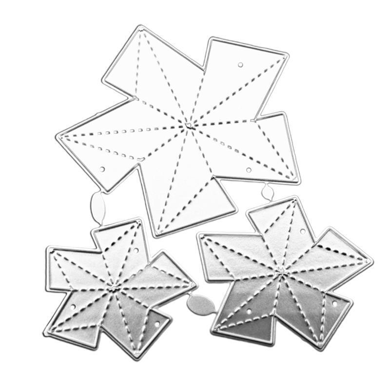 Windmill Metal Cutting Dies Stencil Scrapbooking DIY Album Stamp Paper Card