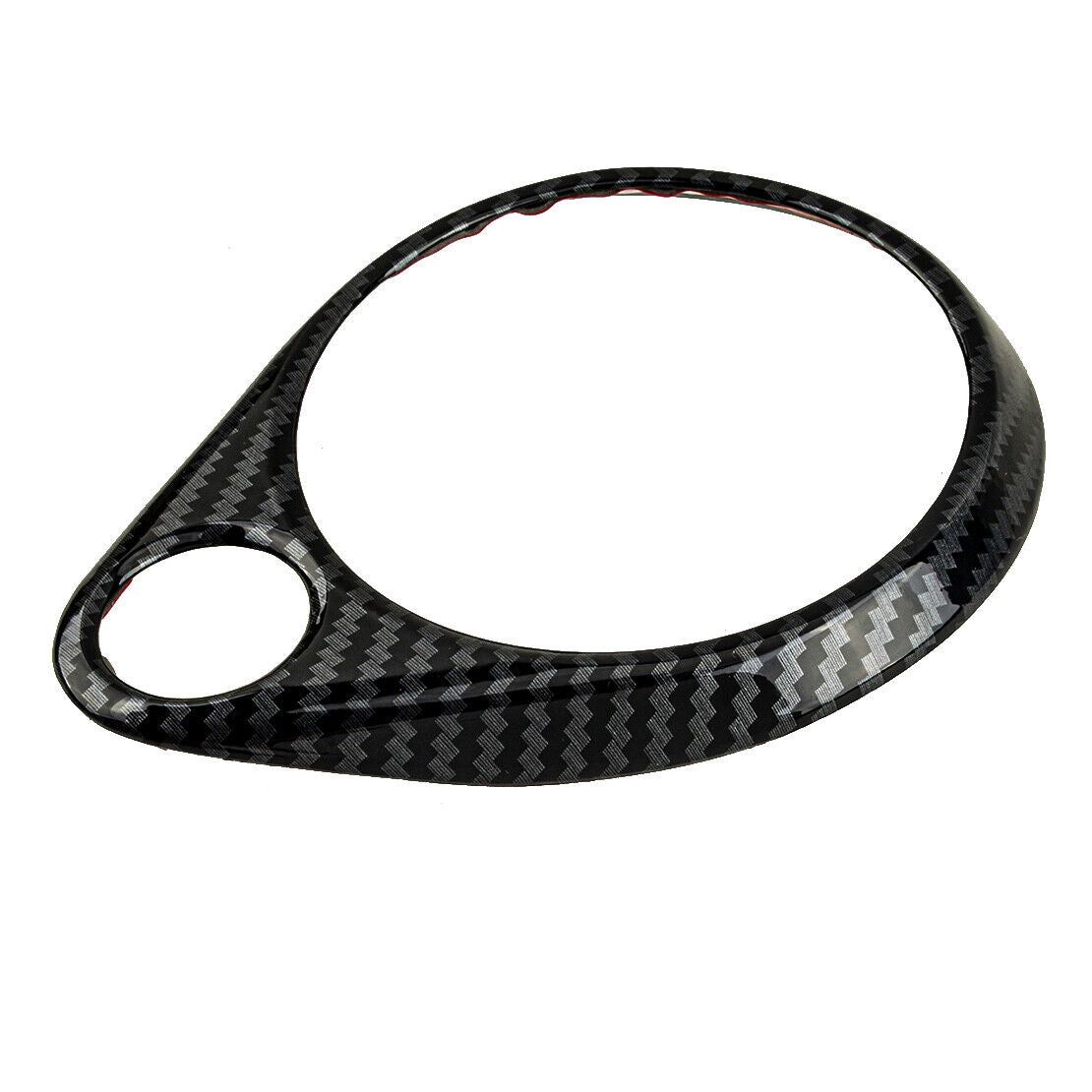 Carbon Fiber Style Dashboard Horn Cover Trim Fit For Dodge Durango 2011-2021