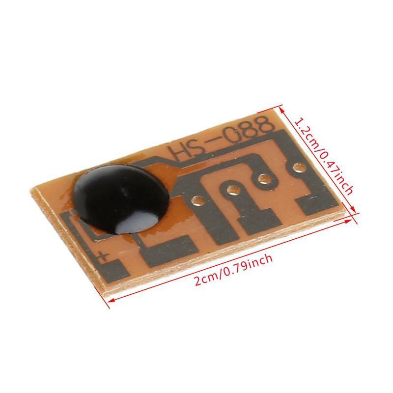 10Pcs Doorbell Three Times Music Sound Board Chip HS-088 Mono Music Voice Module