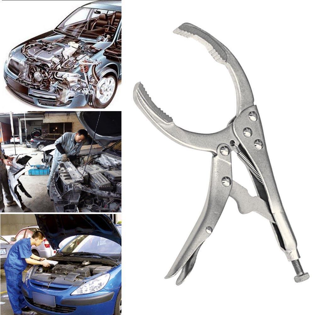 Alloy Steel Oil Filter Pliers Remover Wrench Tool Vice Locking Grip Vise