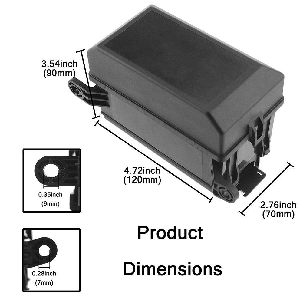 Universal 12V Car Marine 6-Way Relay+ 6-Slot ATO/ATC Blade Fuse Holder Box