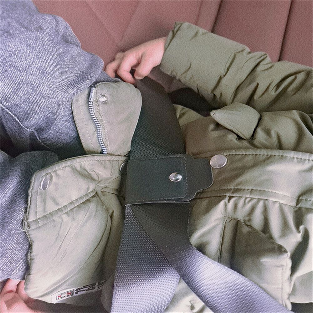 Safety Protector Positioner Clip Shoulder Neck Strap Seatbelt Adjuster