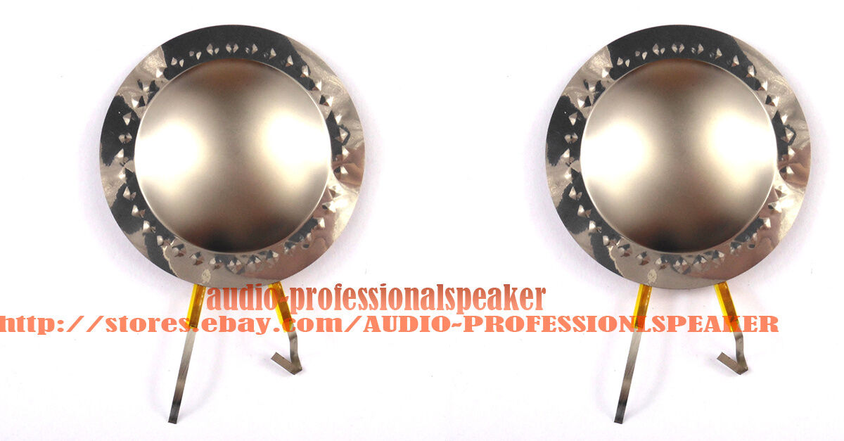 2pcs 1.75" 44.4mm flat ccar wire Titanium Diaphragm tweeters voice coil