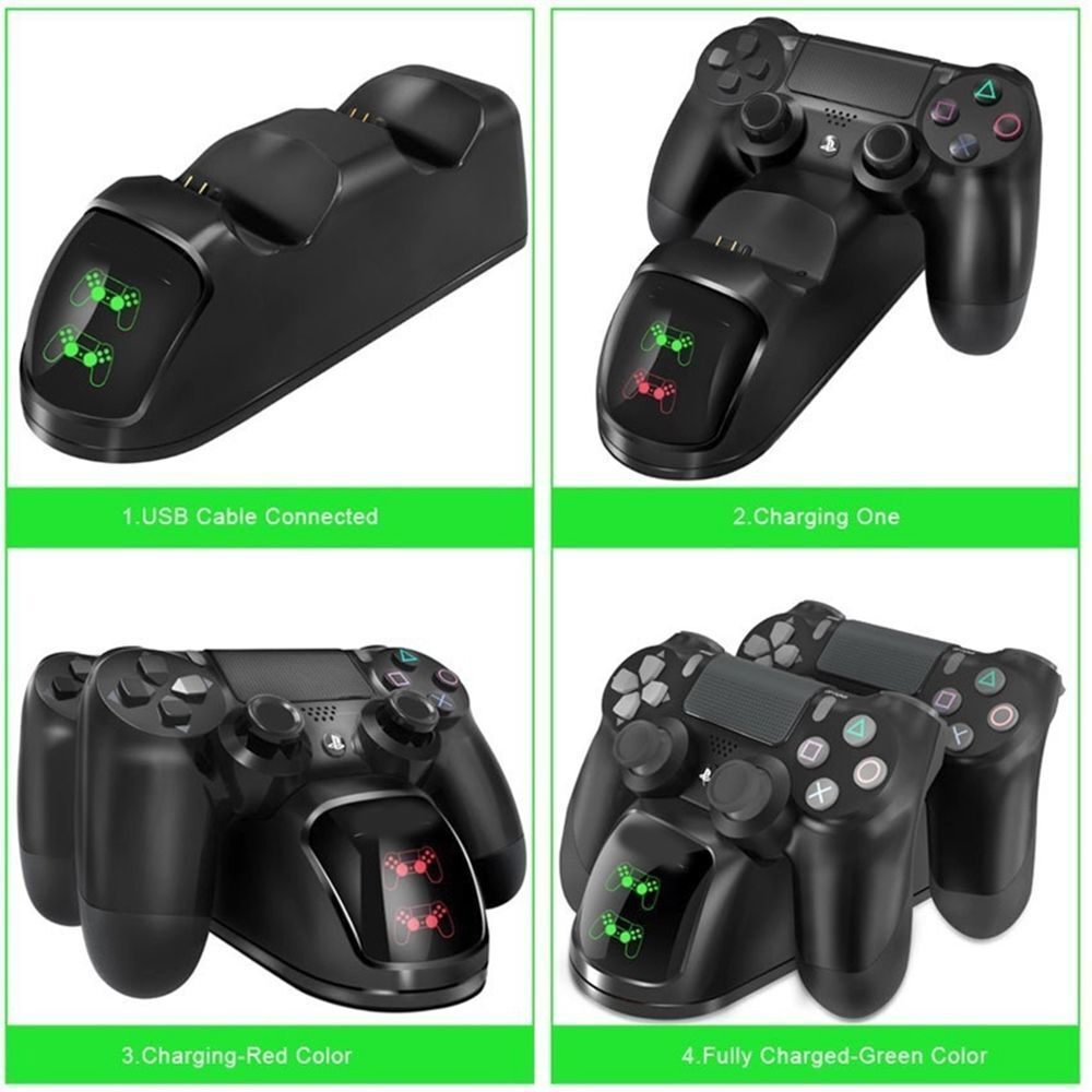 Stand Dual Fast Charger Charger Dock for PS4 for PlayStation 4 Controller