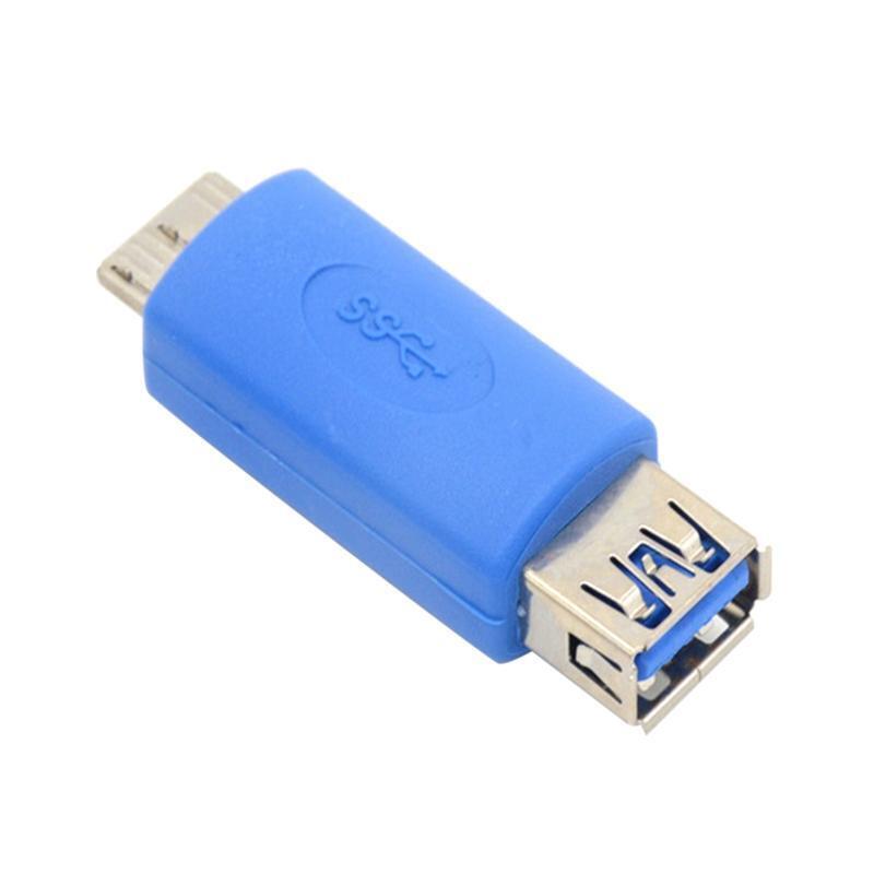 USB 3.0 Type A Female To USB3.0 Micro B Male Plug Connector Adapter 4.8Gbps Fast