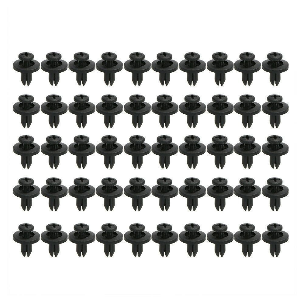 Trim Moulding Fixed Plastic Clips Auto Fastener Car Push Pin Rivet For 190Pcs