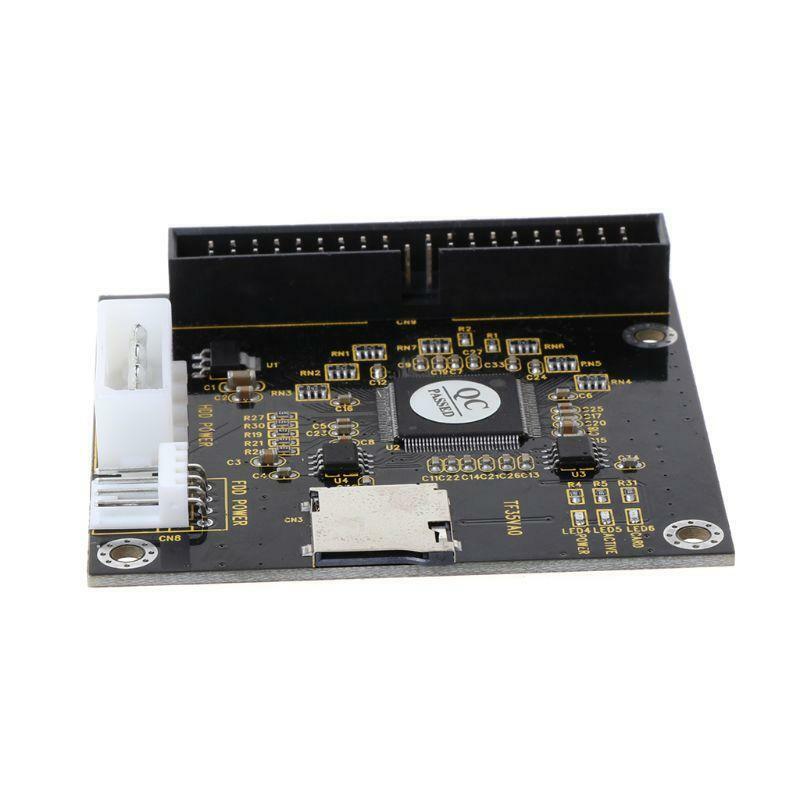 SD SDHC Memory Card TF IDE 3.5 40 Pin Male IDE Hard Disk Drive Adapter Converter
