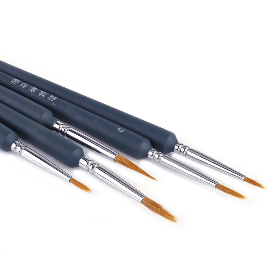 9x Weasel Hair Brush Pen Handpainted Hook Line Drawing Art Oil Painting Pen Li