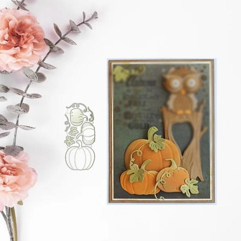 Metal Cutting Dies Halloween Pumpkin Crafts Dies Cuts Craft for DIY Scrapbook