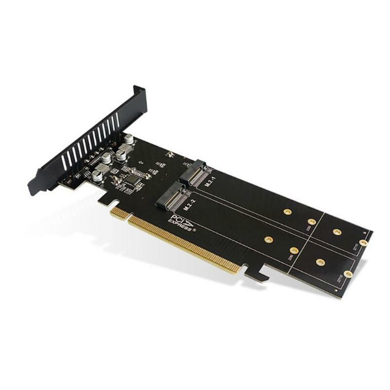 M.2 X16 to 4 Bays 4x NVME PCIE4.0 GEN3 Raid Card PCI-E M.2 X16 SSD Hard Drive