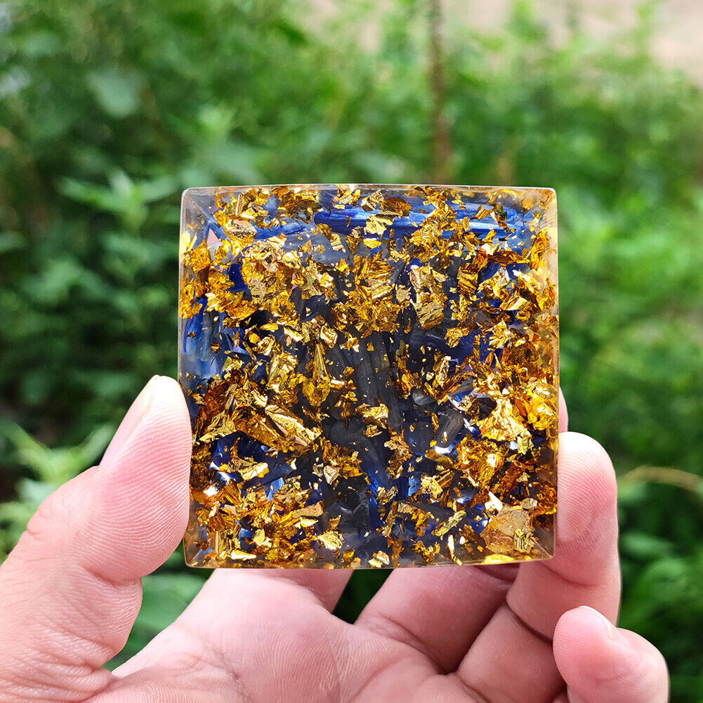 Ogan Pyramid Natural Crystal Energy Tower Energy Healing Reiki Chakra (B)