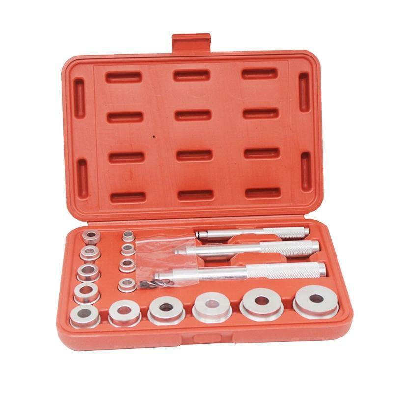 14 Pieces Bearing Race and Seal Bushing Driver 3 Discs Collar Mandrels