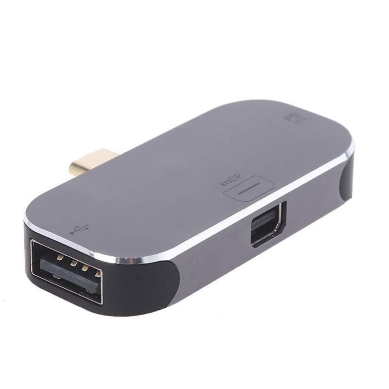 High Efficiency USB2.0 USB-C/Type-C to Mini Display Port/DP Adapter Converter