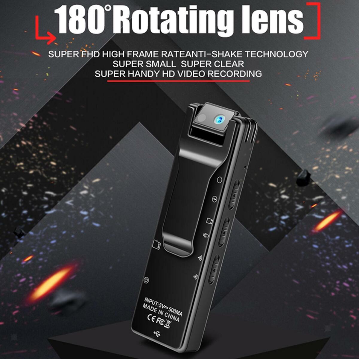 H.265 Camcorder  1080P TF Card Support IR Pocket Camera for Meeting