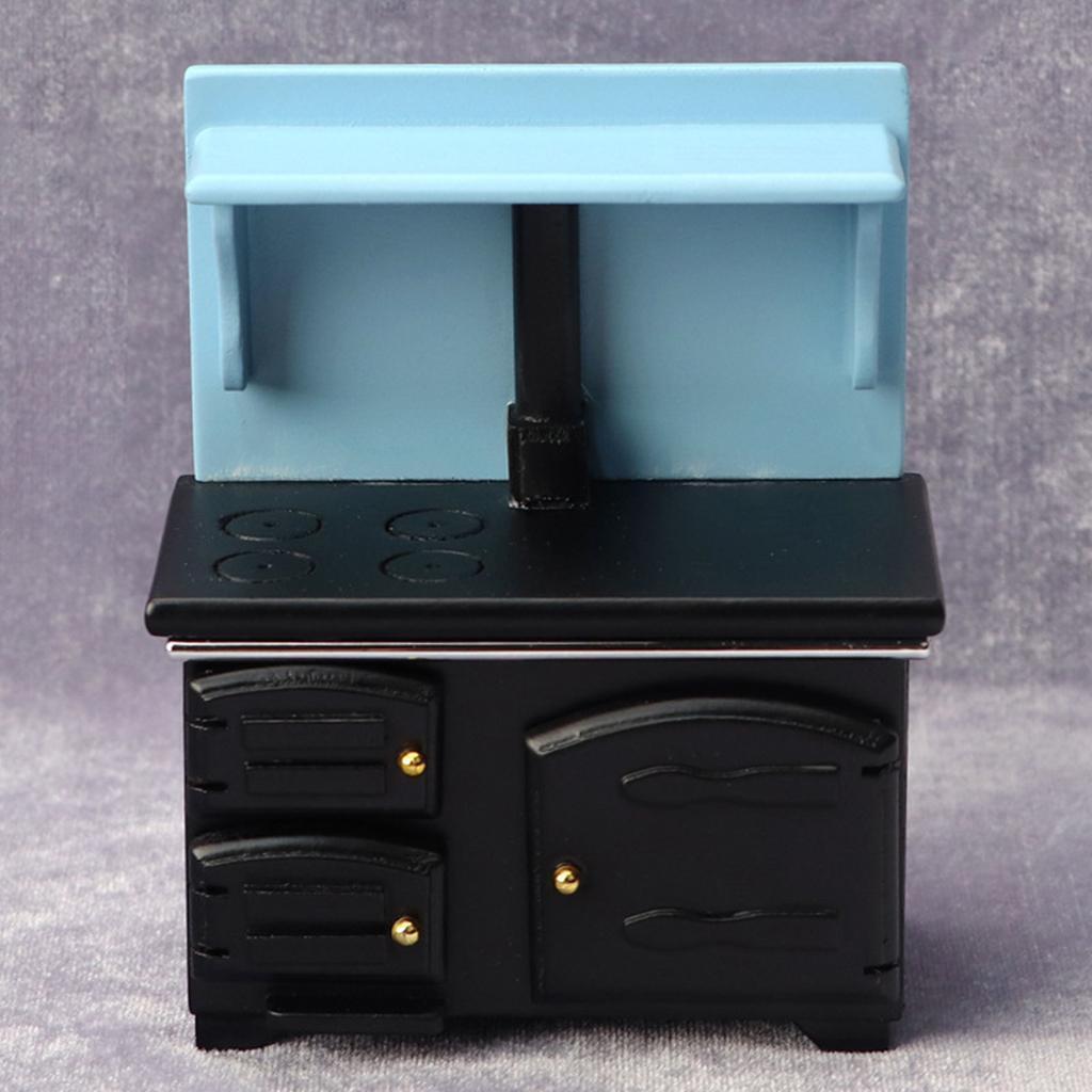 1/12 Scale  House Furniture Stove Decoration Pretend  Play