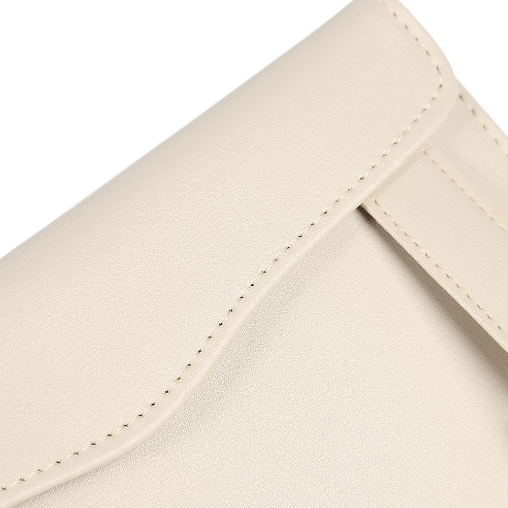 Car Sun Visor Tissue Box PU Leather Paper Napkin Cover Auto Styling (Beige)