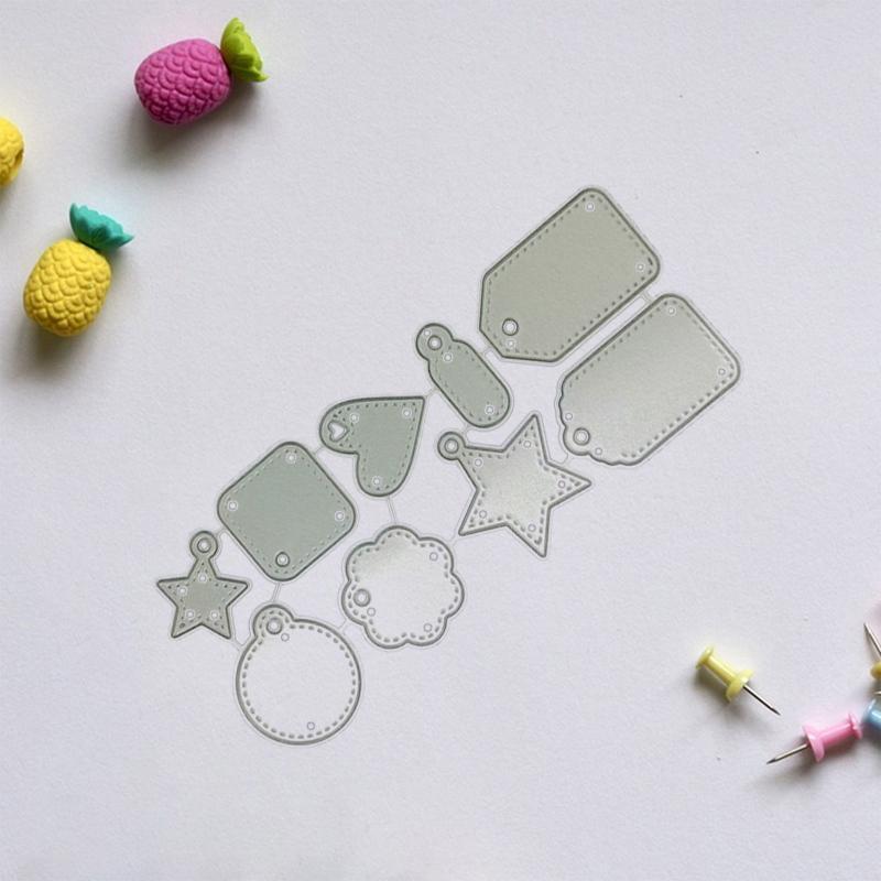 Cute Balloon Embossing Cut Die Steel Stencil Album Card Decor for Kids DIY Craft
