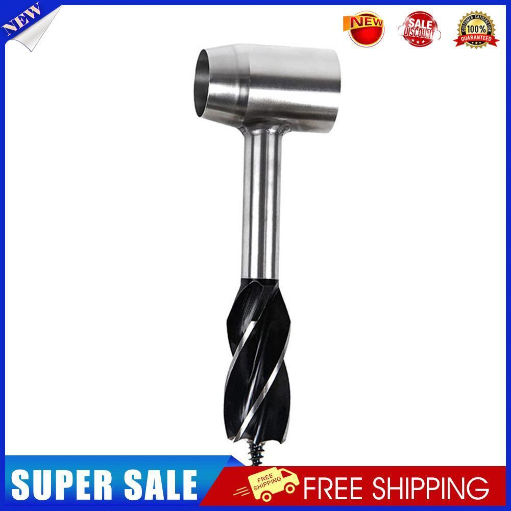 Outdoor Camping Manual Auger Drill Hand Auger Wrench Survival Settlers Tool