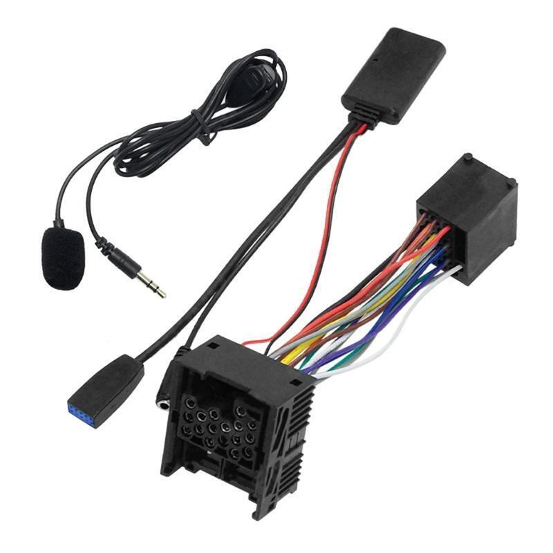 Multifunctional Car 3.5mm AUX Adapter Support Bluetooth-compatible 5.0 for E46
