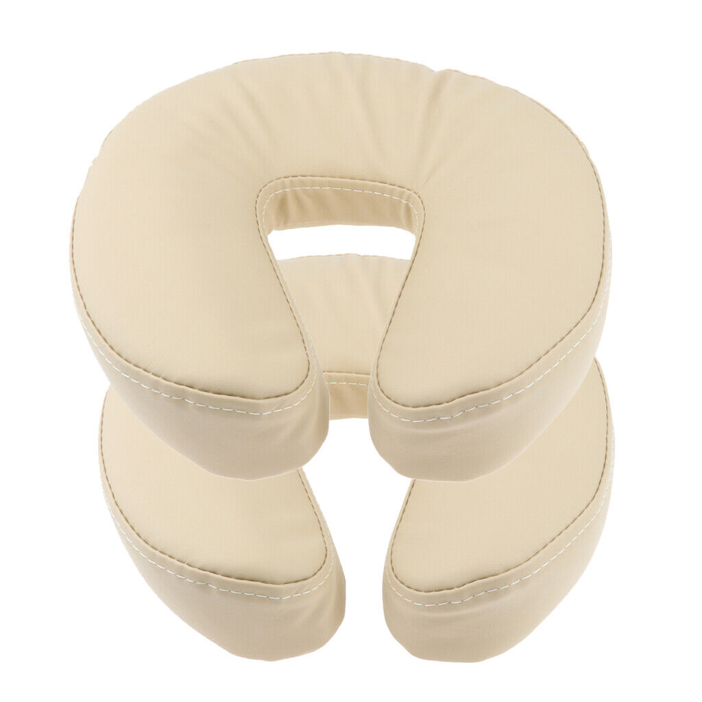 2 Packs   Massage Table Bed Pillow Headrest Cushion