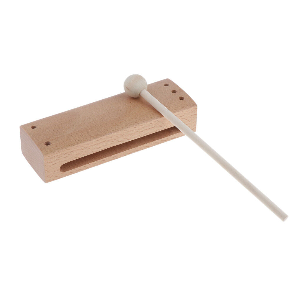 Wooden Percussion Block  Early Educational Percussion Instrument