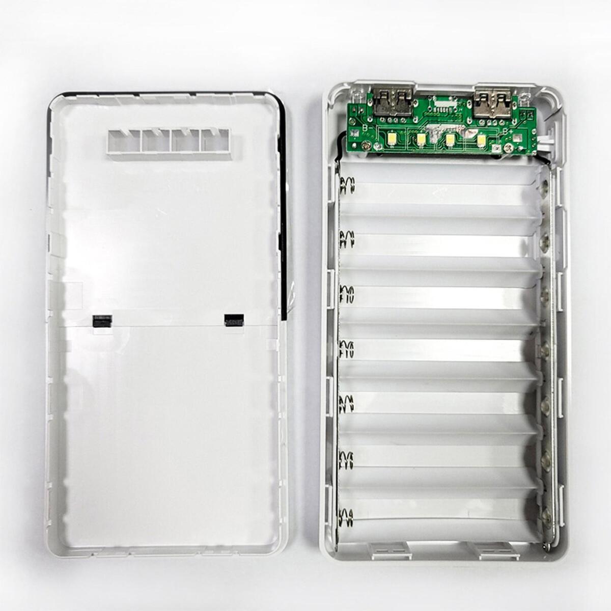 Power Bank High Capacity Flashlight External Battery 10W Dual USB Backup Fast