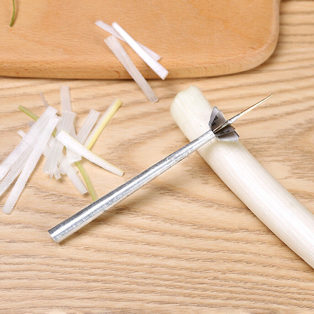 Plum Blossom Shaped Spring Onion Shredder Water Spinach Separator Slicer