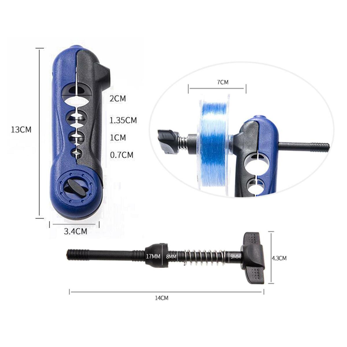 Universal Fishing  Spooler Adjustable For Various Sizes Rod Winder
