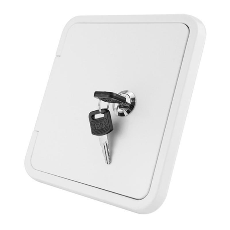 Gravity City Water Inlet Fill Dish Hatch Lock for RV Trailer Cars for Most Fresh
