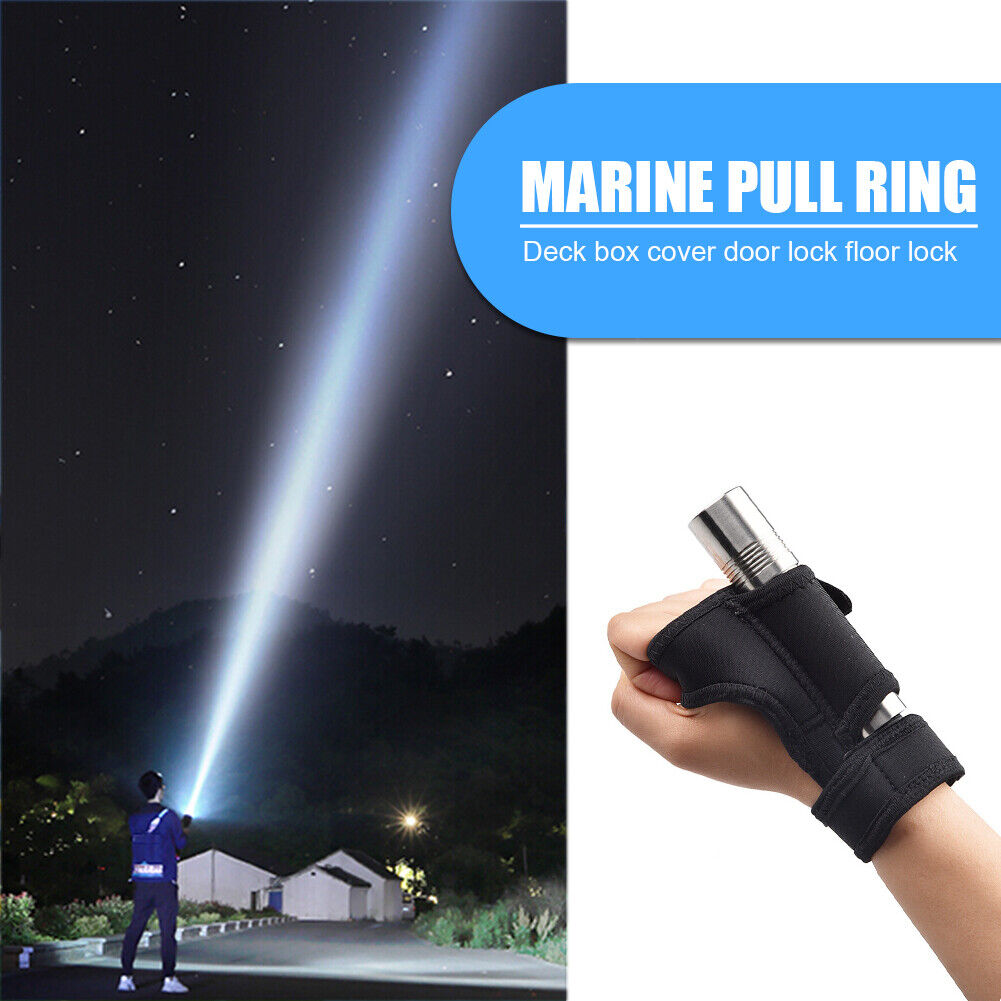 Underwater Scuba Diving Flashing Holder Gloves Outdoor Cycling Torch Glove