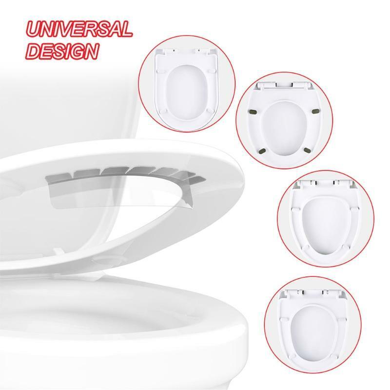 Pee Guard for Toilet Prevent Splashing Urine, Urine Deflector with Superglue