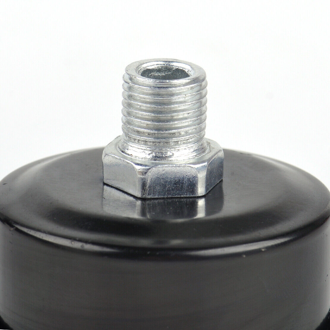 1/2" 12.5mm Thread Metal Air Compressor Intake Filter Noise Muffler Silencer Li