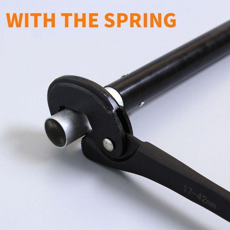 Universal 310mm Ratcheting  Wrench Double Manual Fast Wrench with Spring