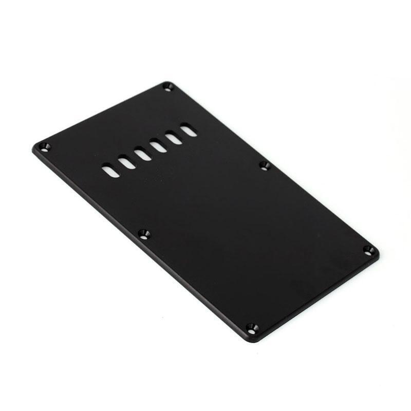 Ply Single Black Guitar Tremolo Spring Backplate Cover For Black Electric Guitar