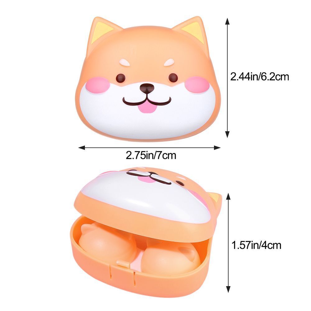 Inu Storage Soaking Box Contact Lens Kit Contact Lens Case Holder Container
