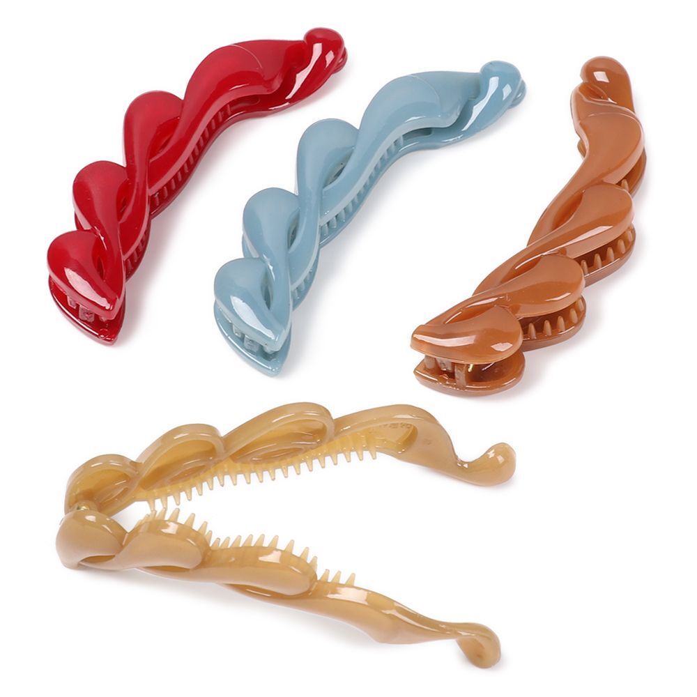 Non Slip Acrylic Banana Hair Clips Hairpins Hair Claws Styling Accessories