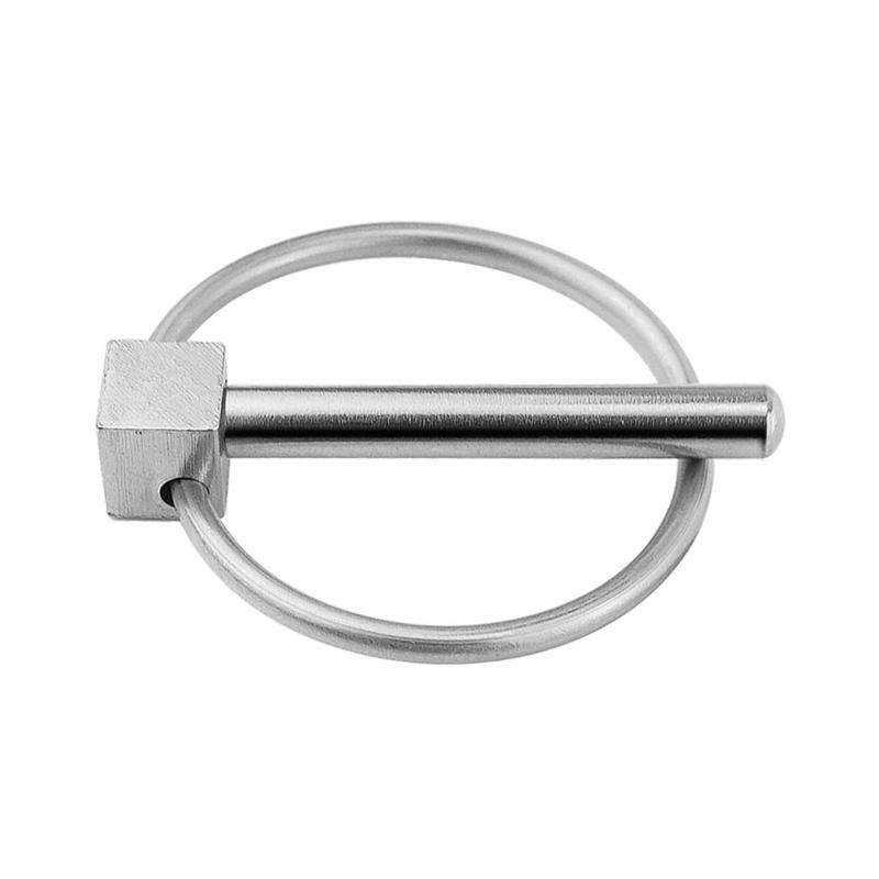 Heavy Duty Lynch Pin Fastener with Ring for Farm Tractors Trailers Trucks Mower