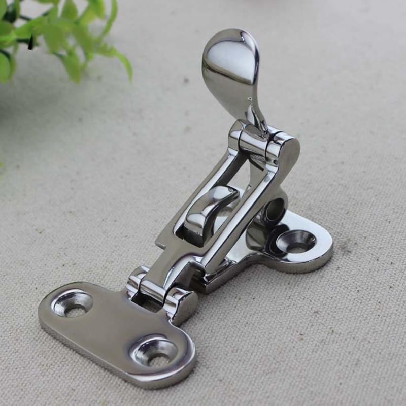 Antirattle Lockable Hold Down Clamp Latch Hasp Lock Twist Knob Boat Door Cabinet