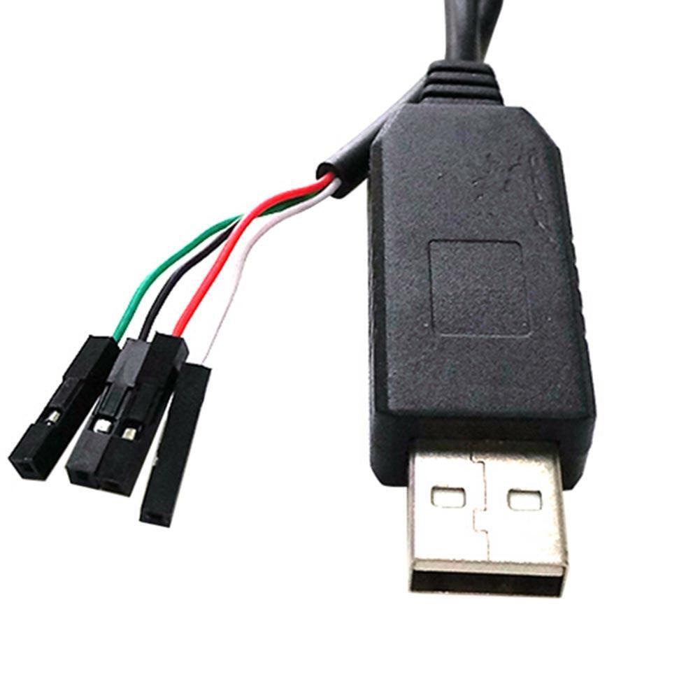 PL2303HX USB to UART TTL RS232 Upgrade Module 1m/3.3ft Download Cable Wire