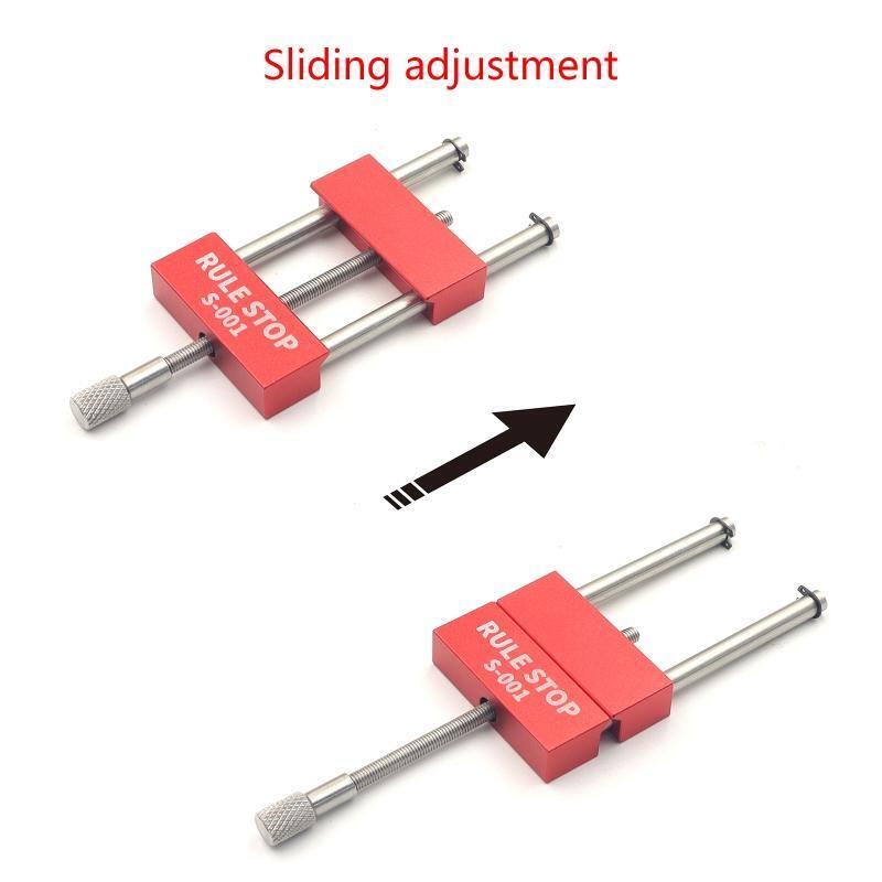 Woodworking Tool Rule Stop Line Scriber Gauge Measuring Tools Gift for Carpentry